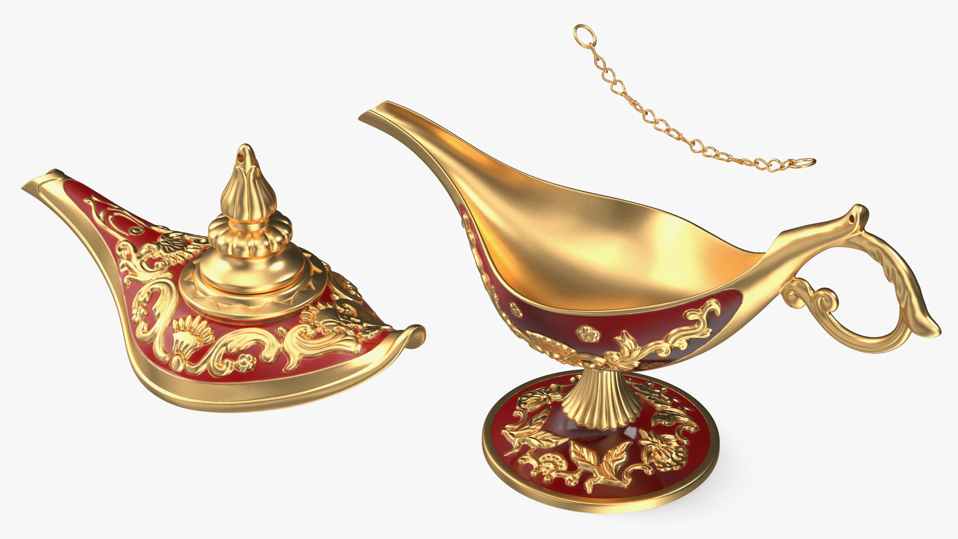 Magic Lamp Red 3D model