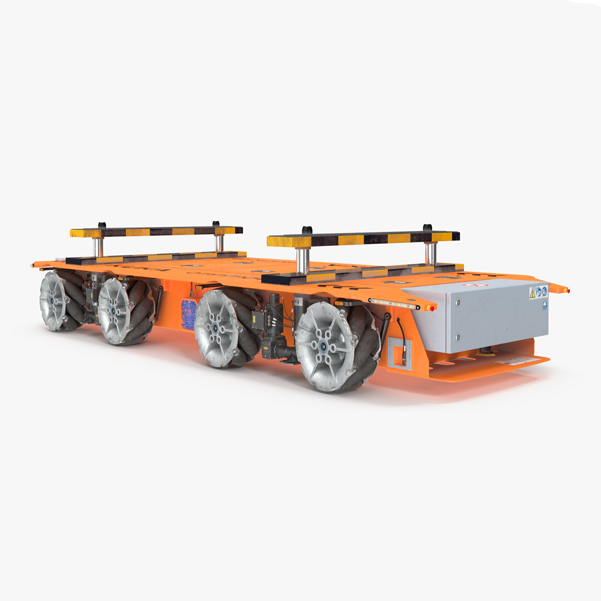 Dirty Orange Omnimove KUKA Rigged for Cinema 4D 3D