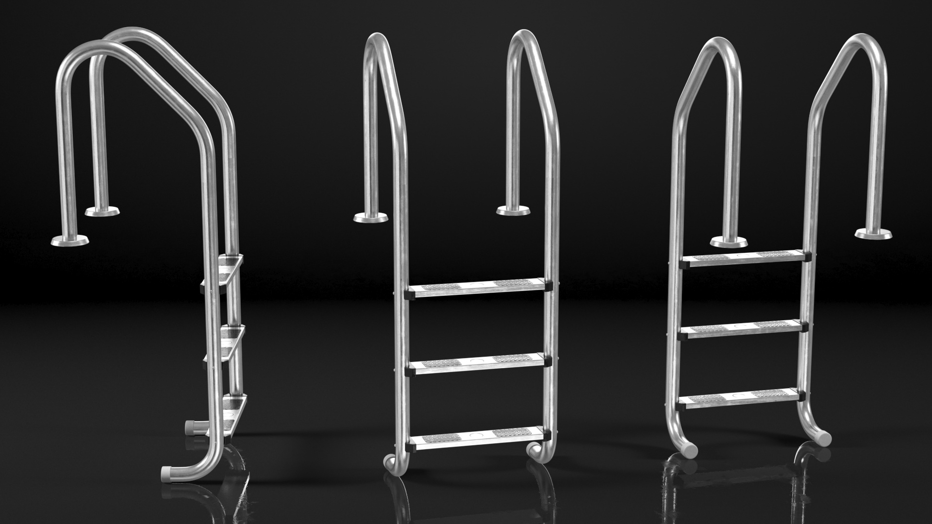 3D model Swimming Pool Ladder