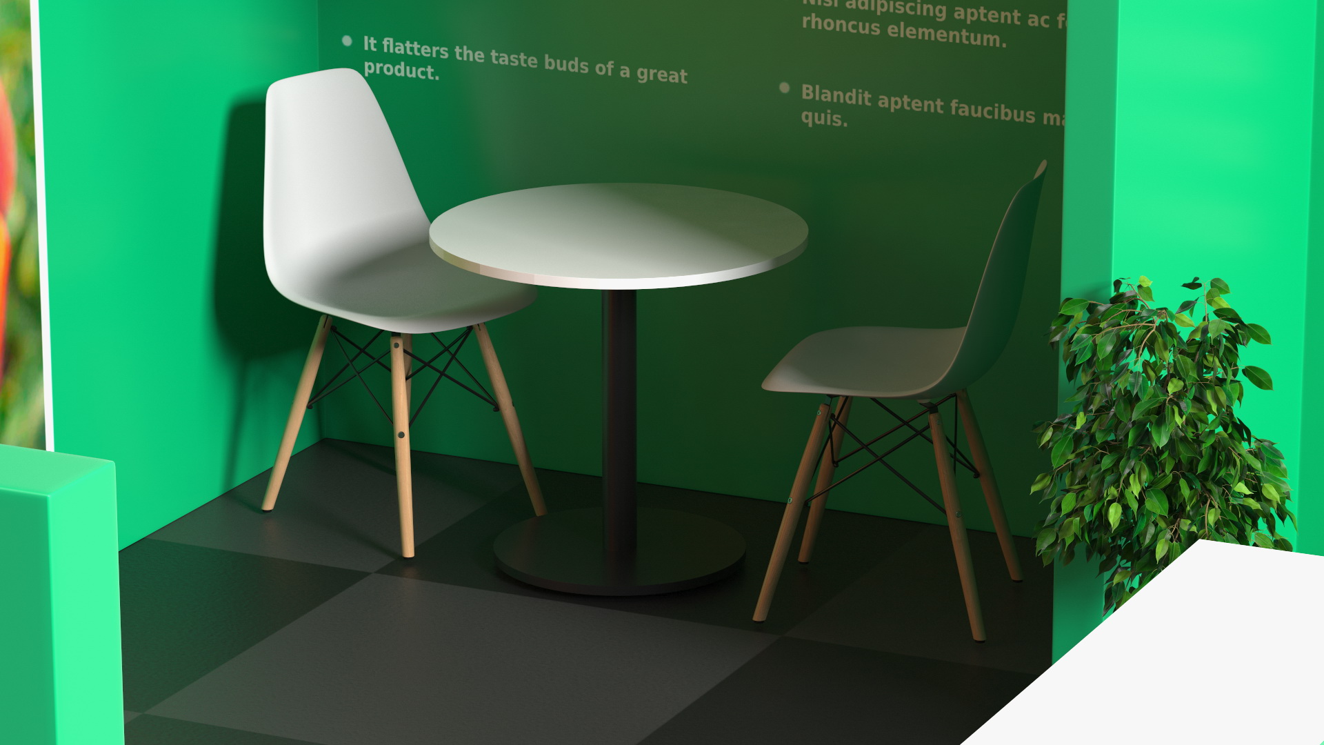 3D Exhibition Stand Design model
