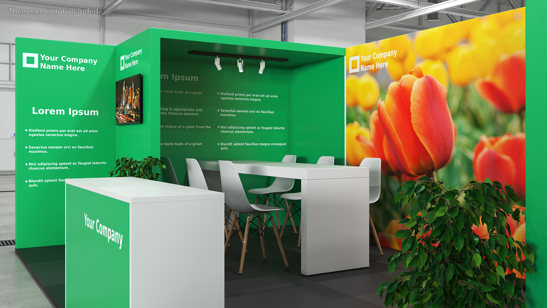 3D Exhibition Stand Design model