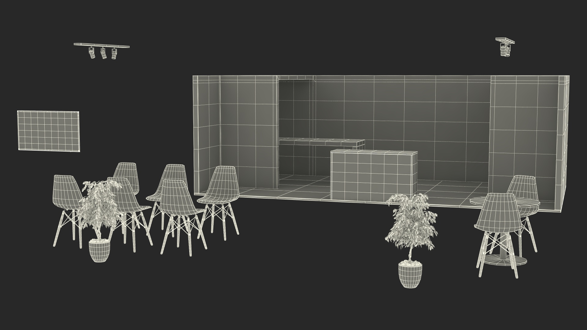 3D Exhibition Stand Design model