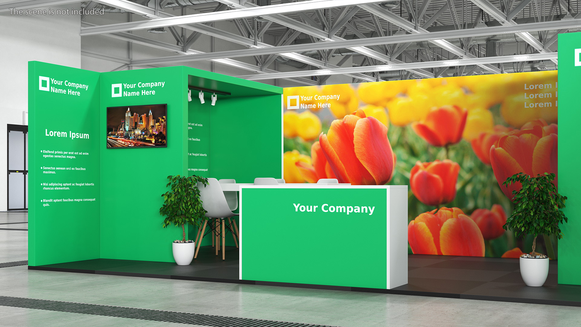 3D Exhibition Stand Design model