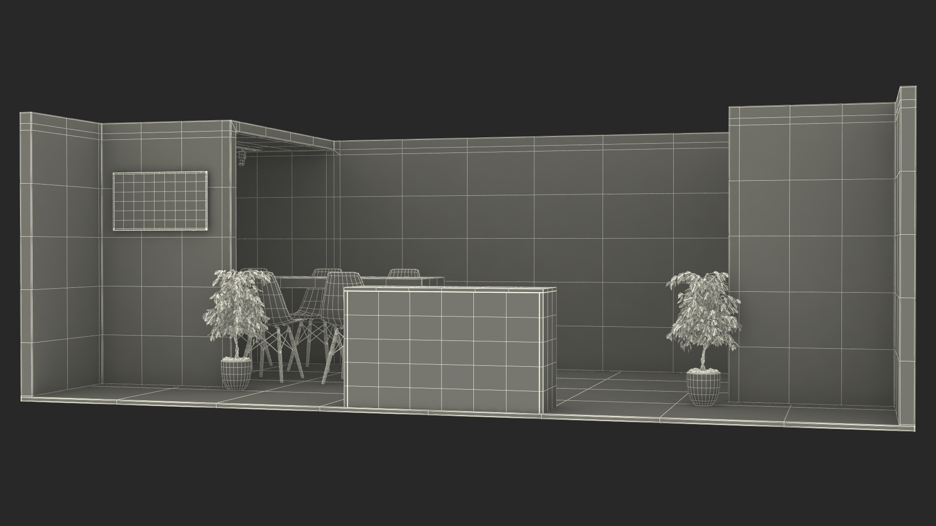 3D Exhibition Stand Design model