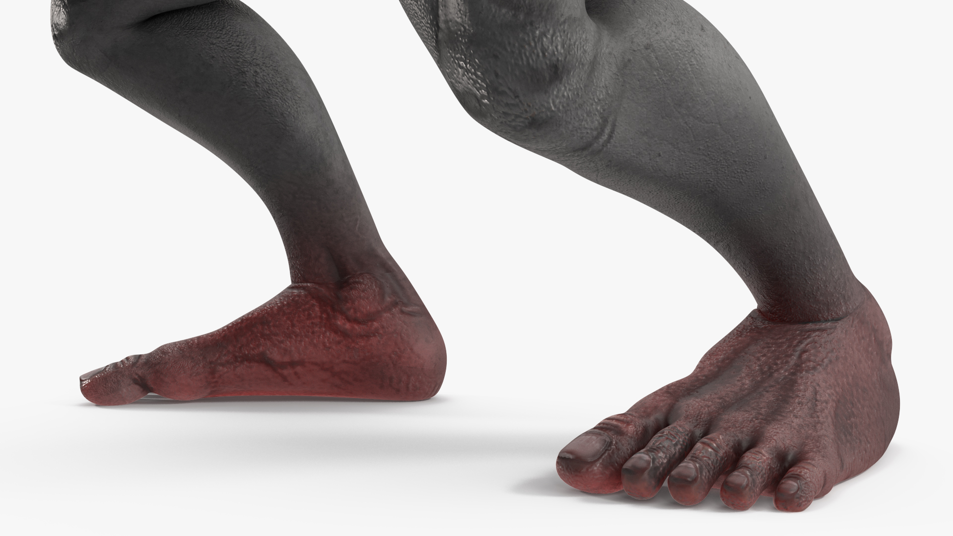 3D model Grey Ogre Aggressive