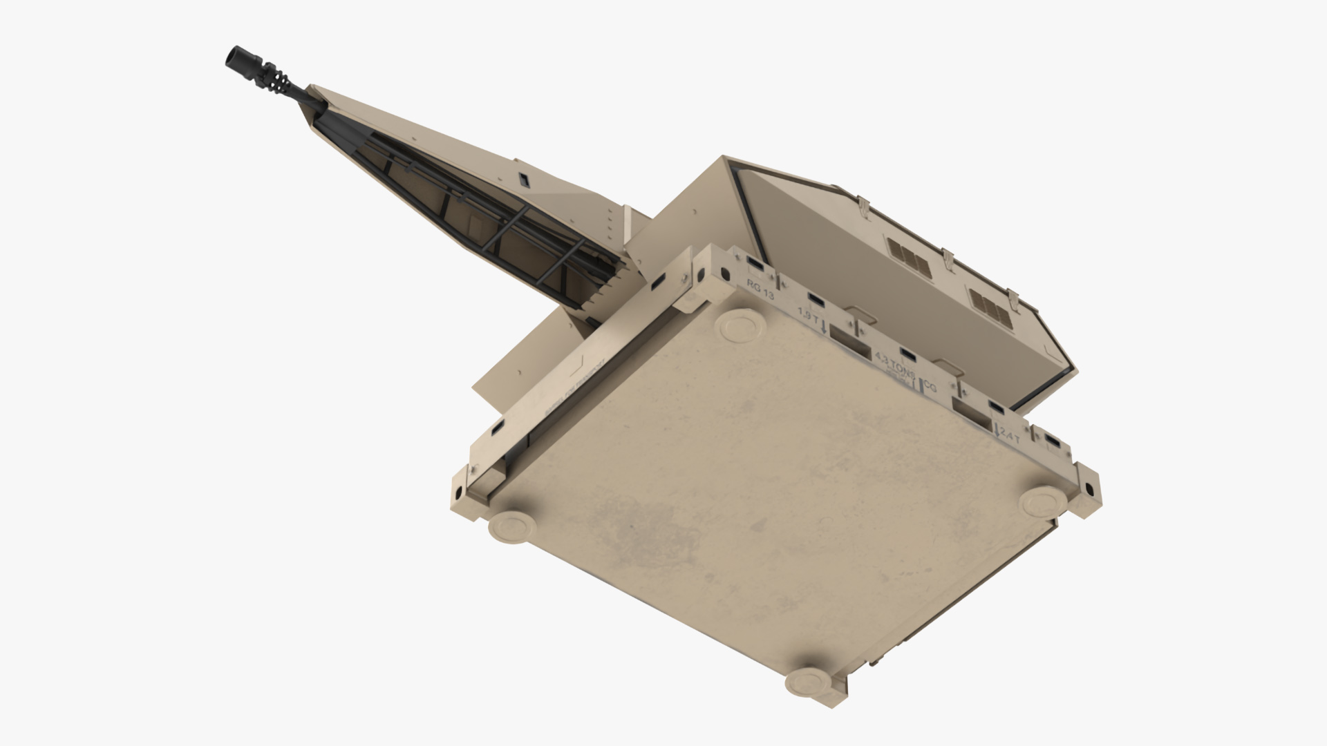 3D Skynex Air Defense System Sand Color