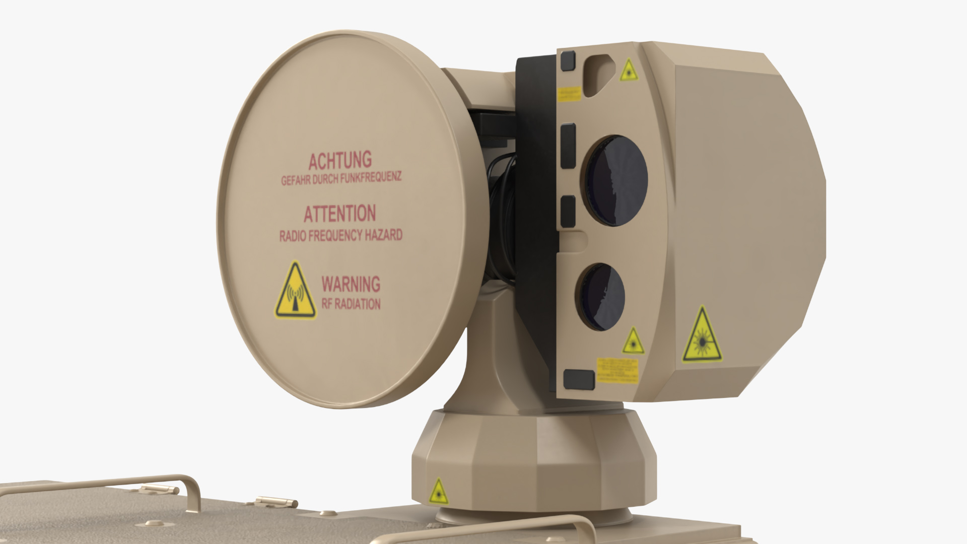 3D Skynex Air Defense System Sand Color
