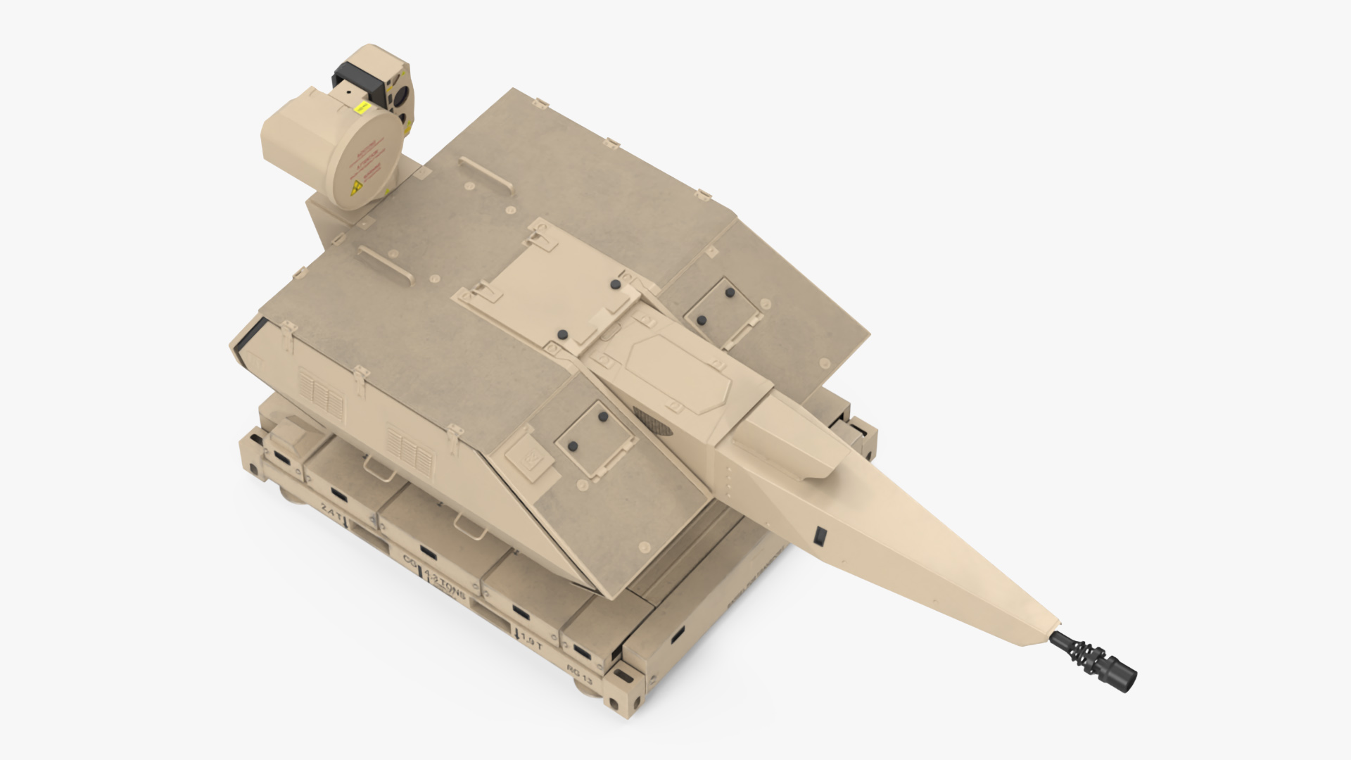 3D Skynex Air Defense System Sand Color