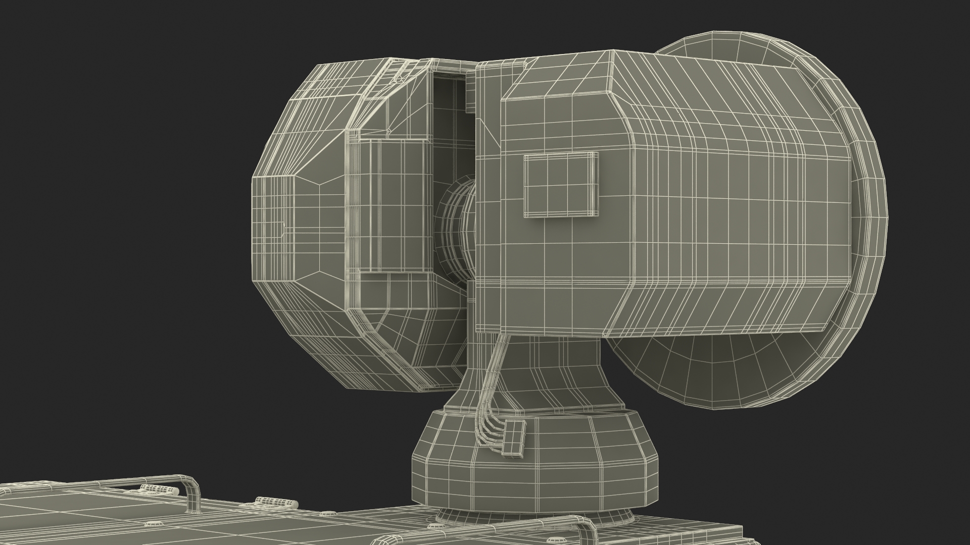 3D Skynex Air Defense System Sand Color
