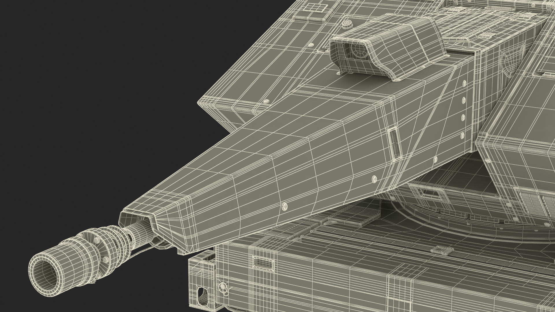 3D Skynex Air Defense System Sand Color
