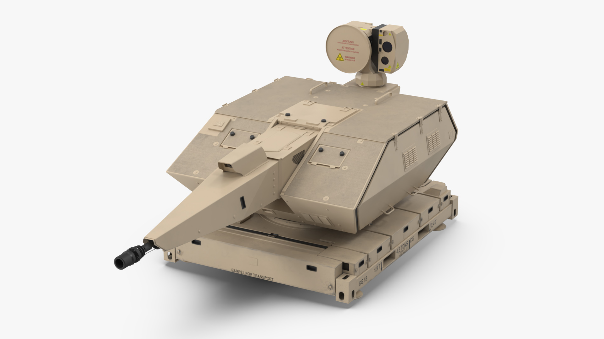 3D Skynex Air Defense System Sand Color