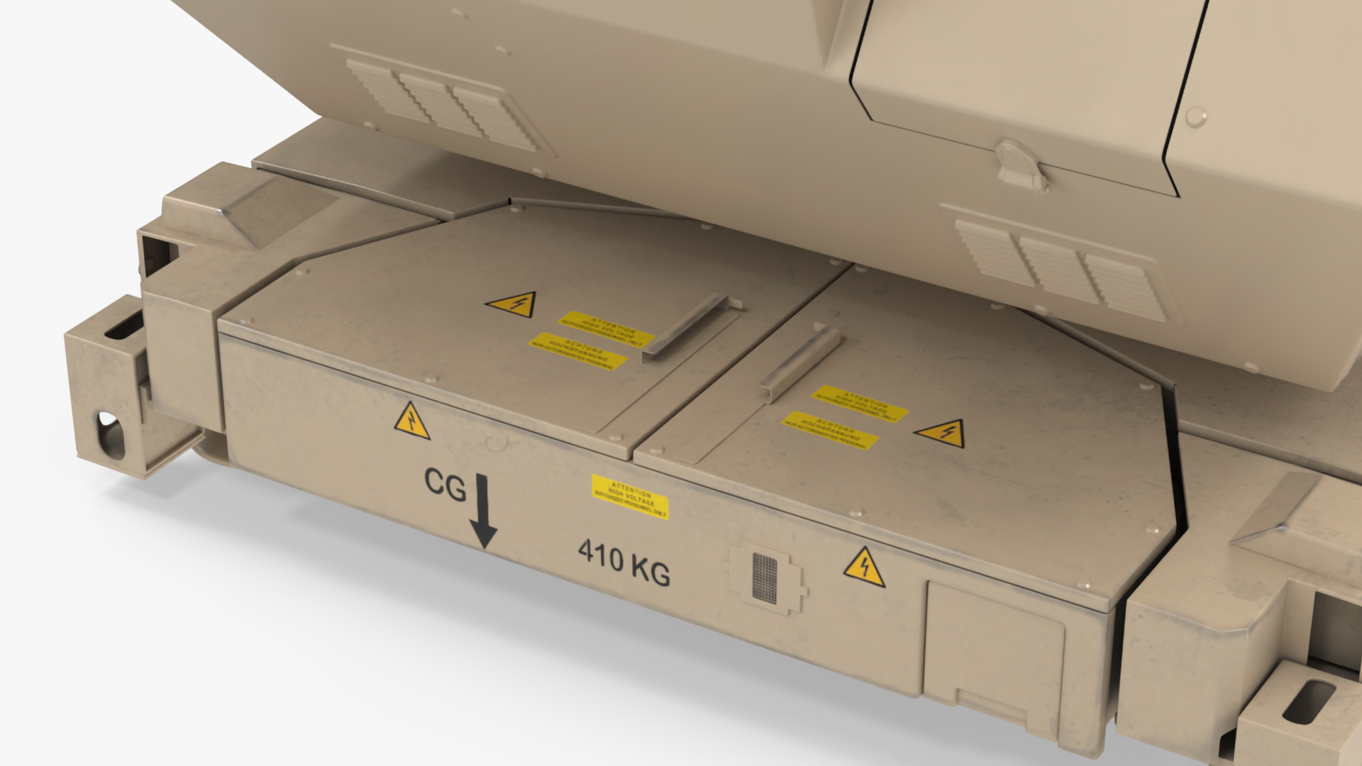 3D Skynex Air Defense System Sand Color