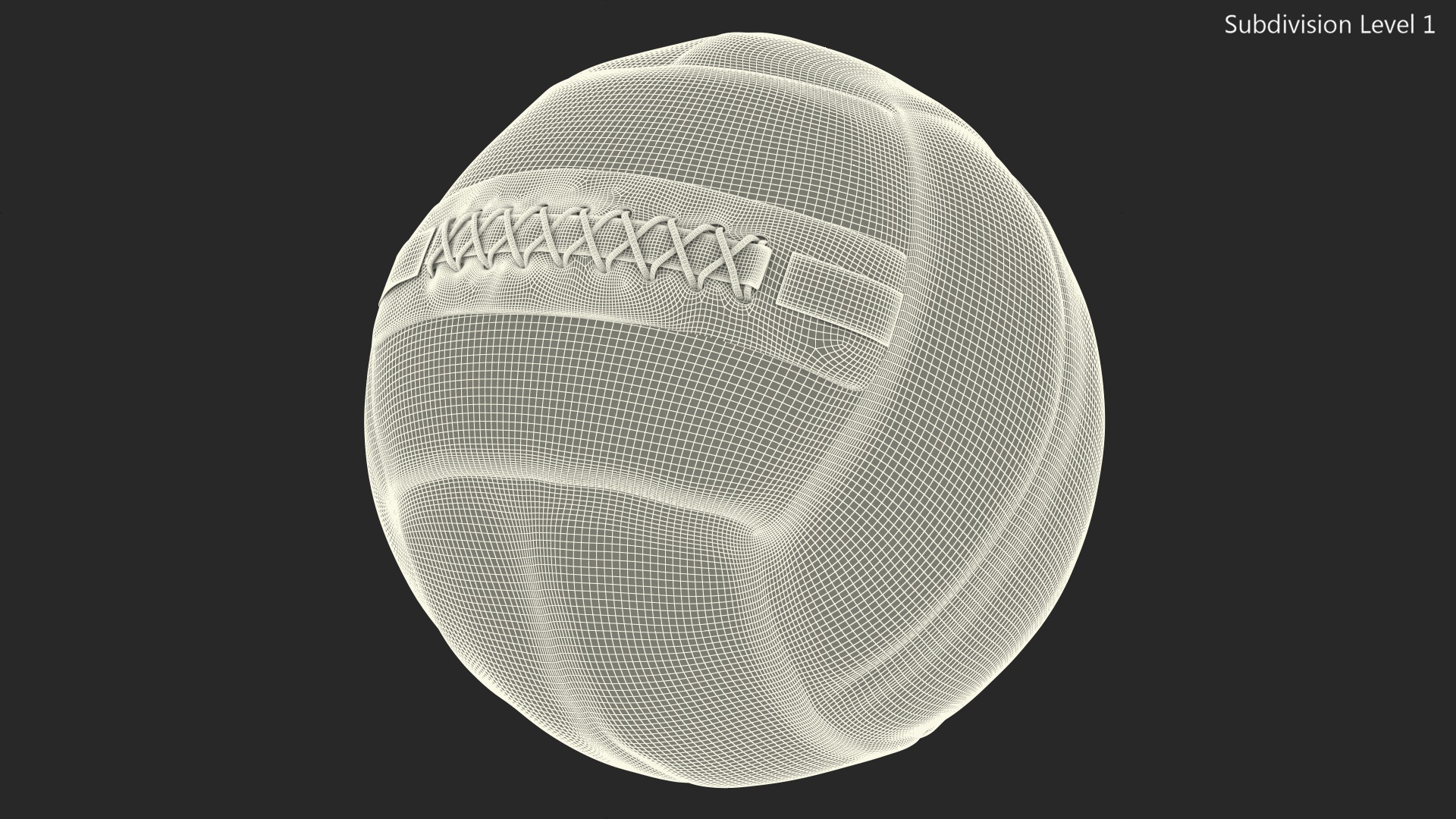 3D 6 LB Fitness Medicine Ball