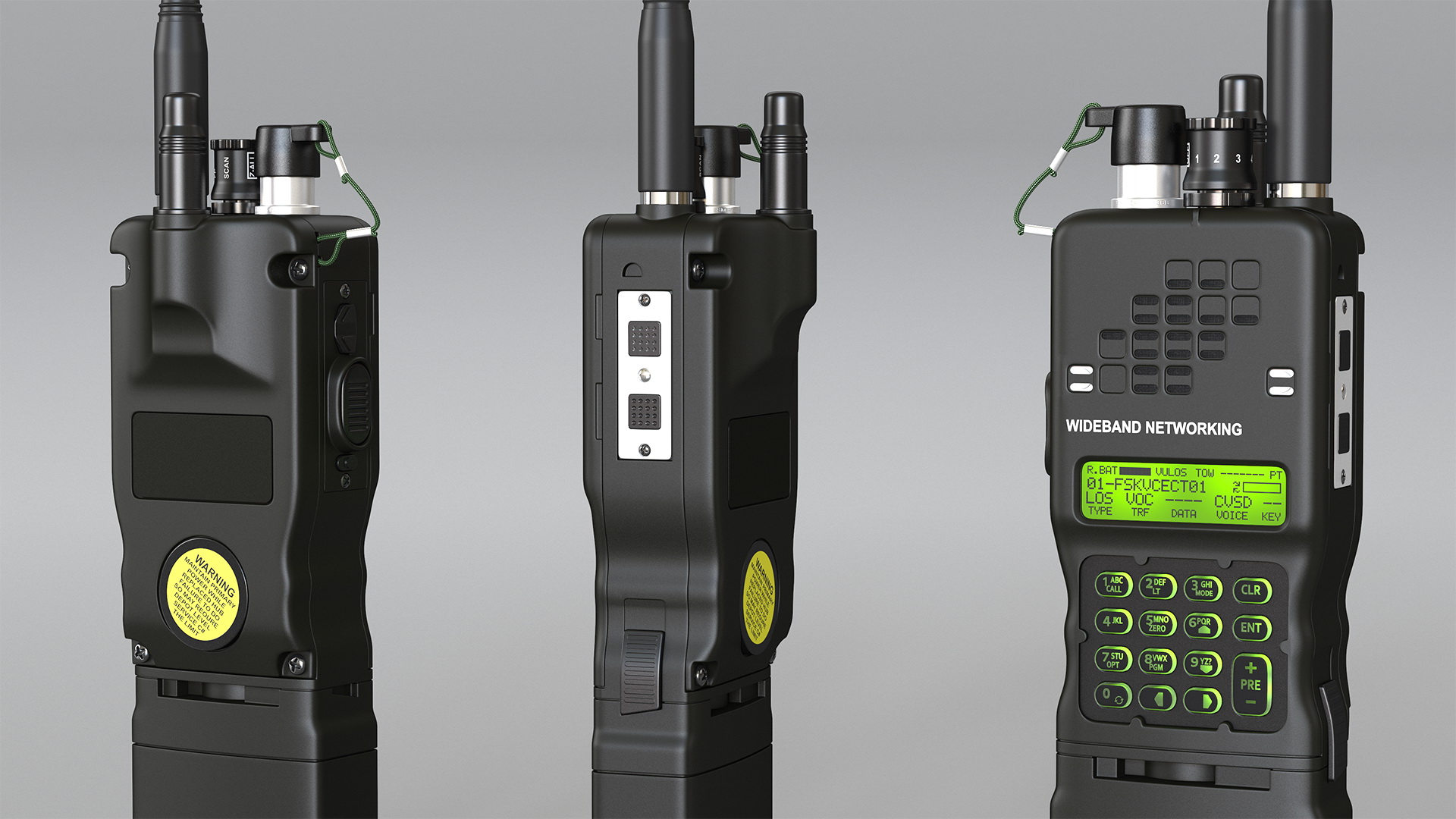 Military Walkie-Talkie 3D