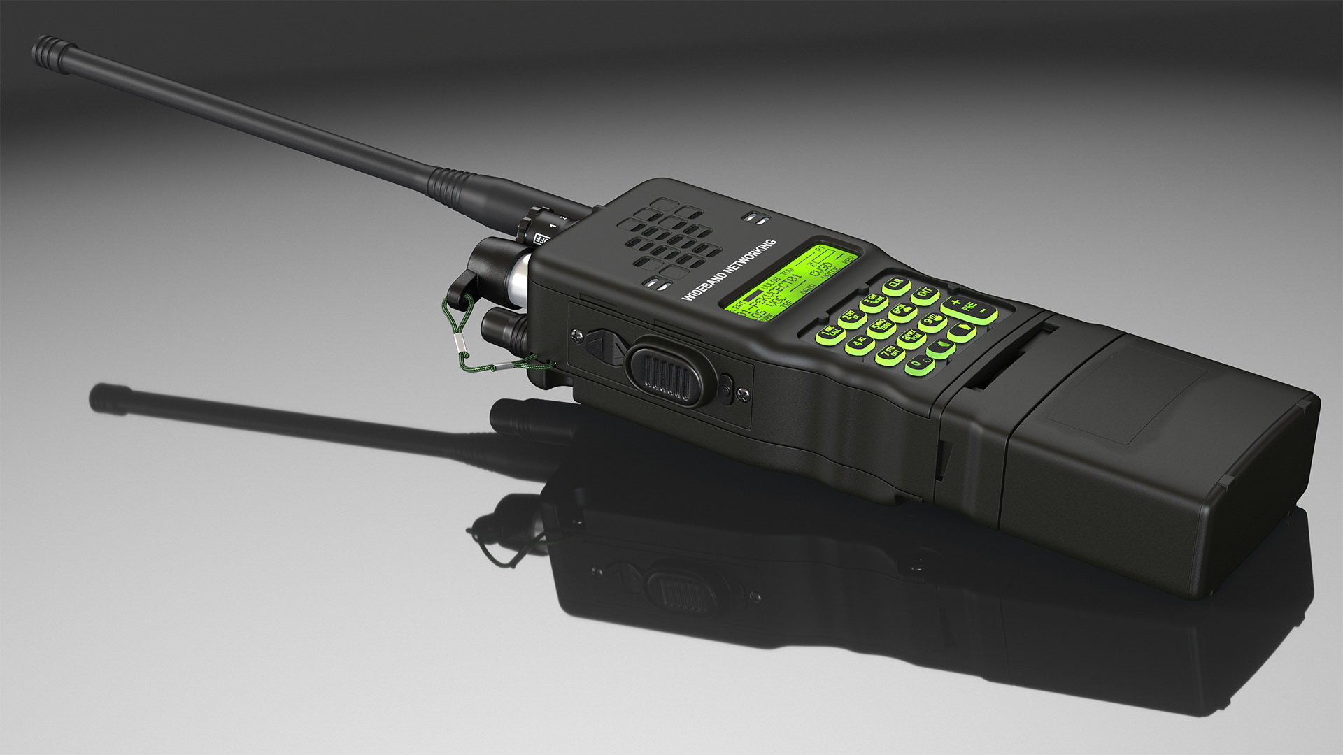 Military Walkie-Talkie 3D