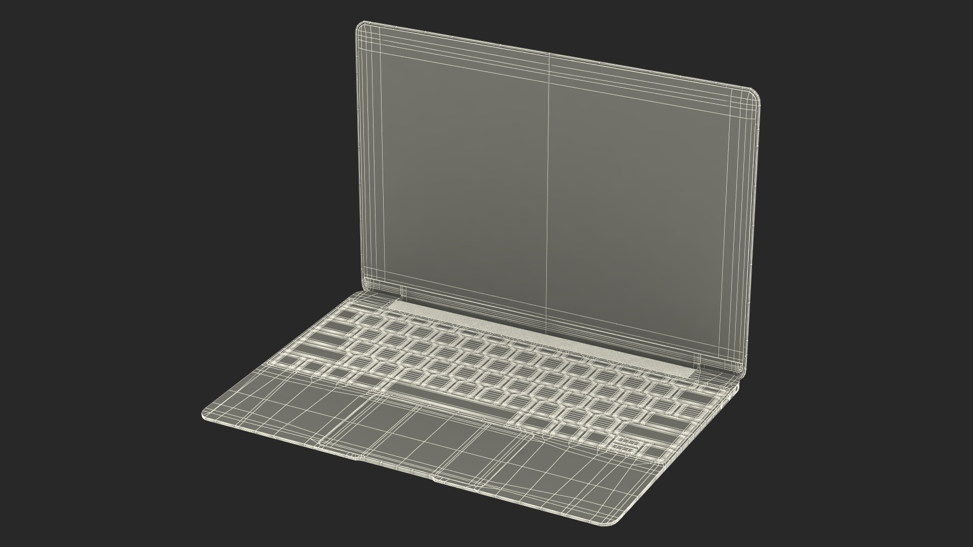 3D model Apple MacBook Laptop