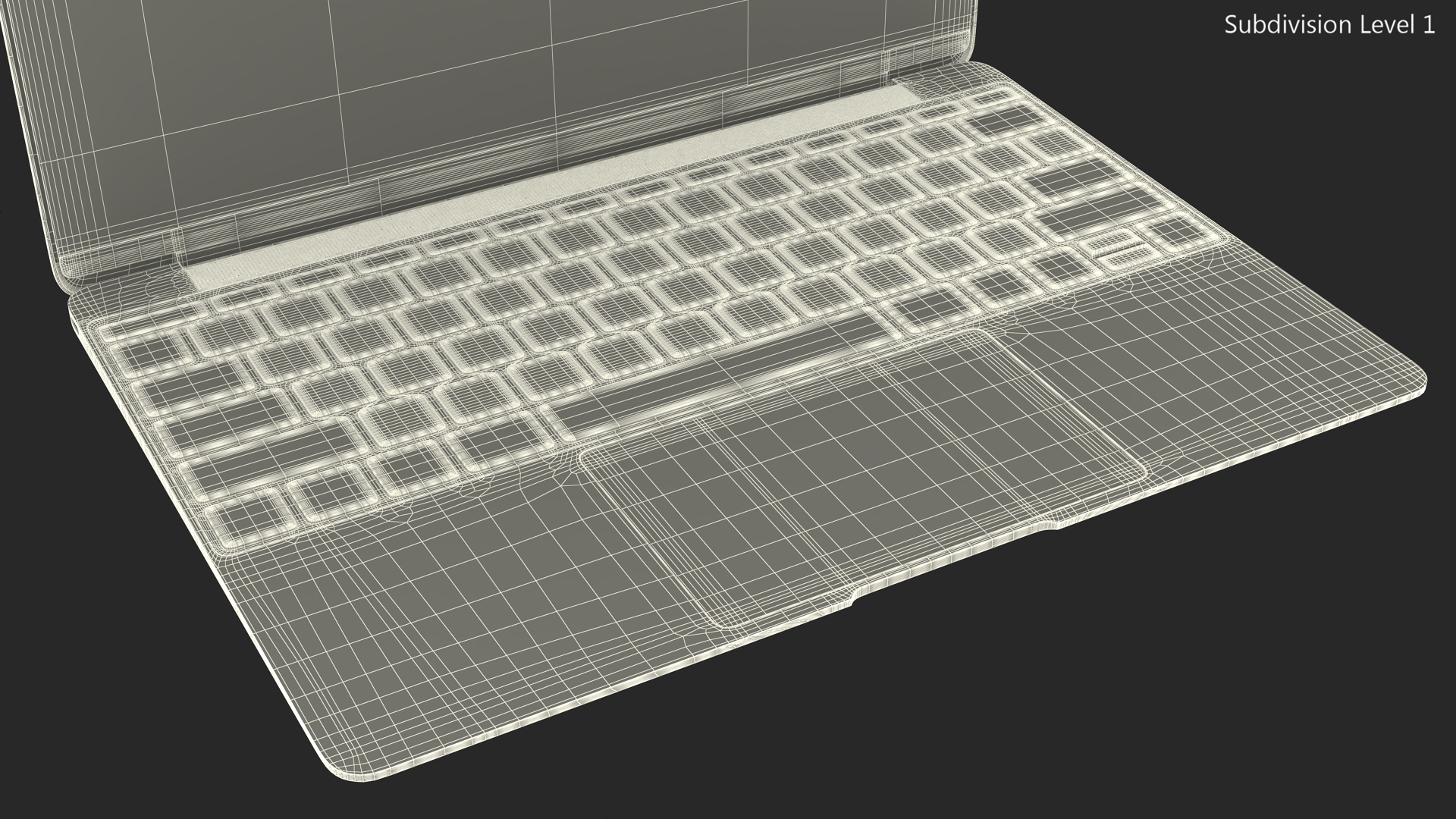 3D model Apple MacBook Laptop