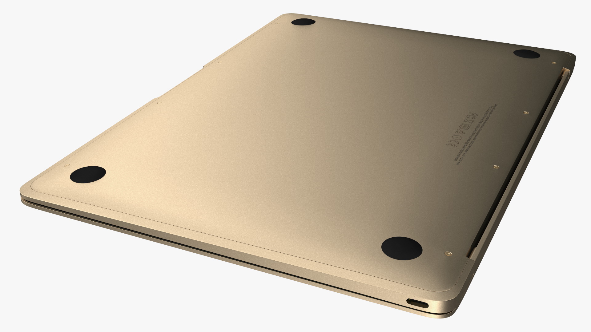 3D model Apple MacBook Laptop