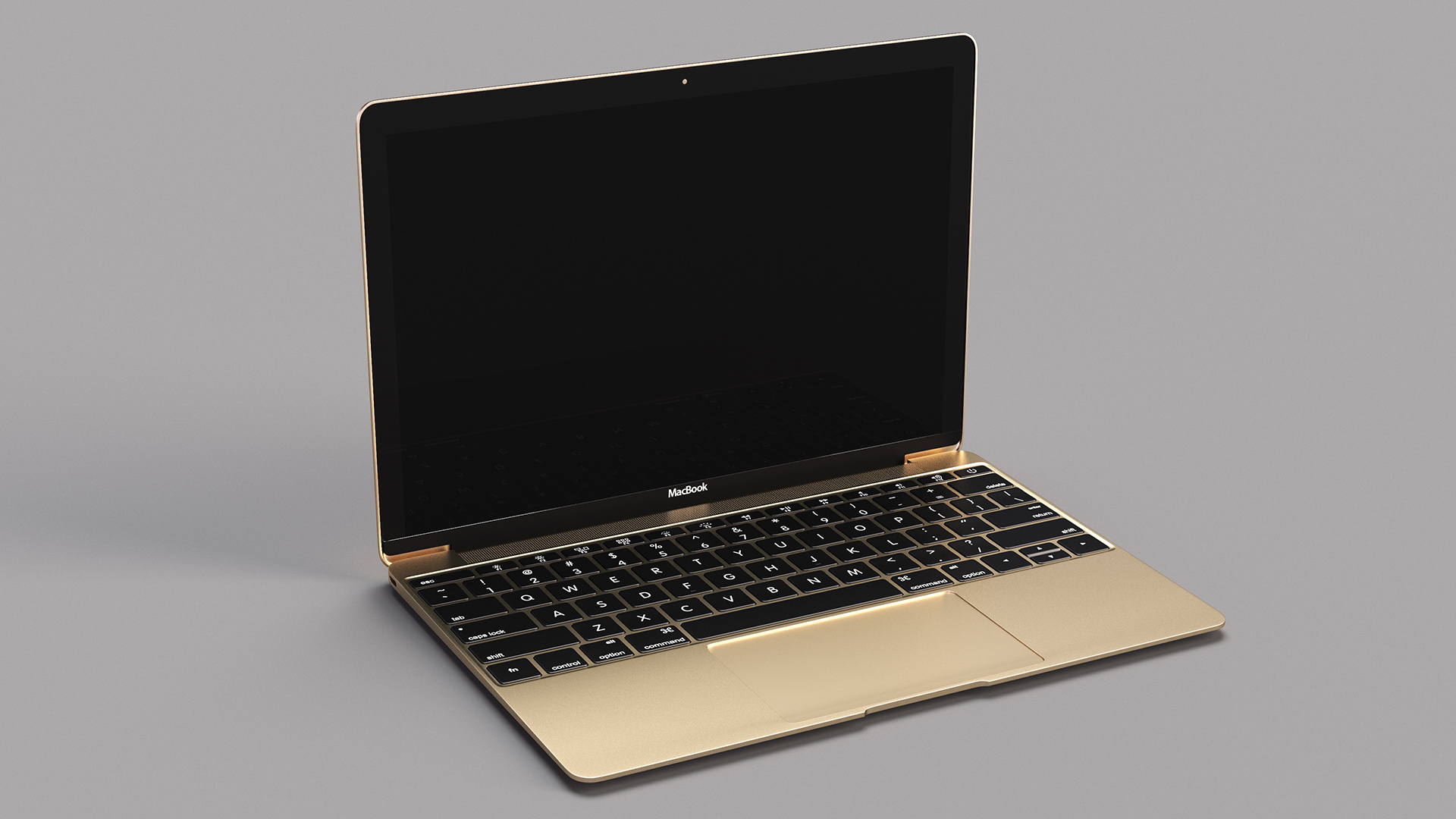 3D model Apple MacBook Laptop