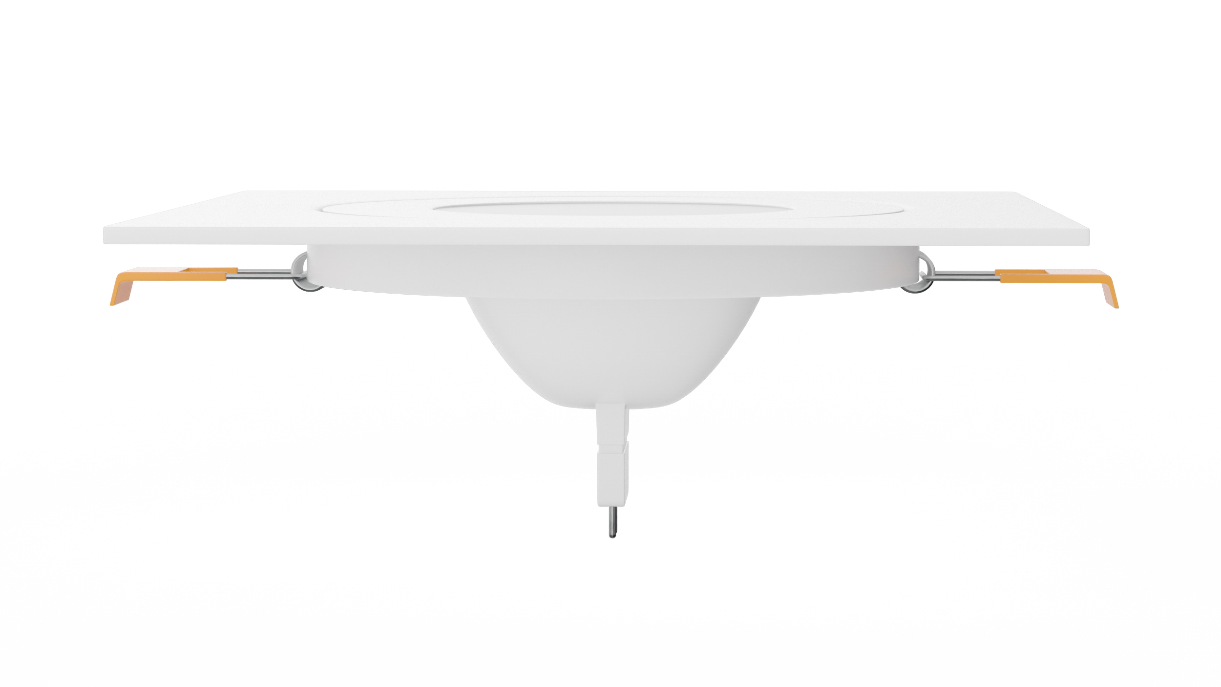 3D model Recessed Modular Ceiling Lamp White