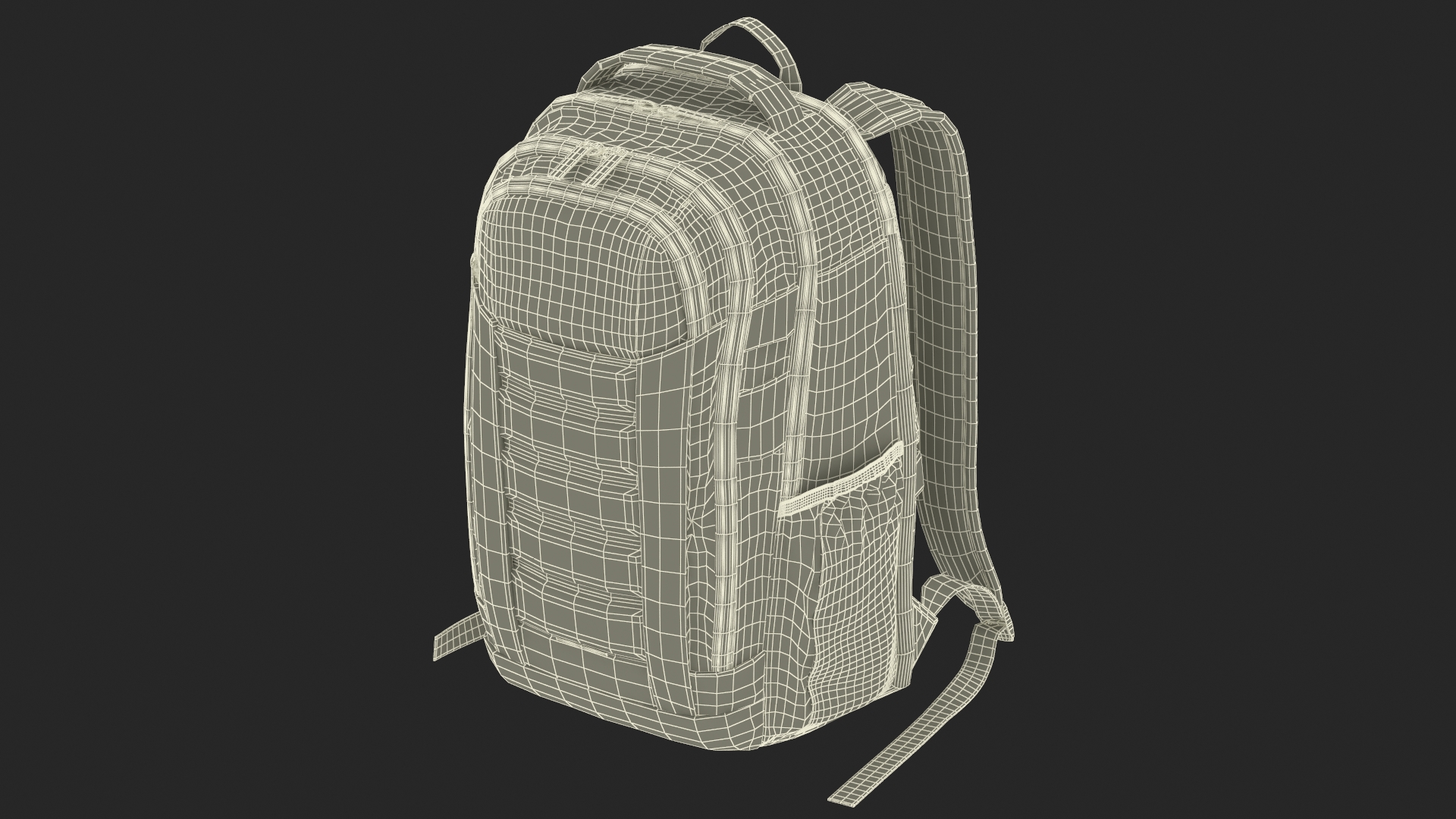 3D Travel Laptop Backpack Bag with USB Charger Port model