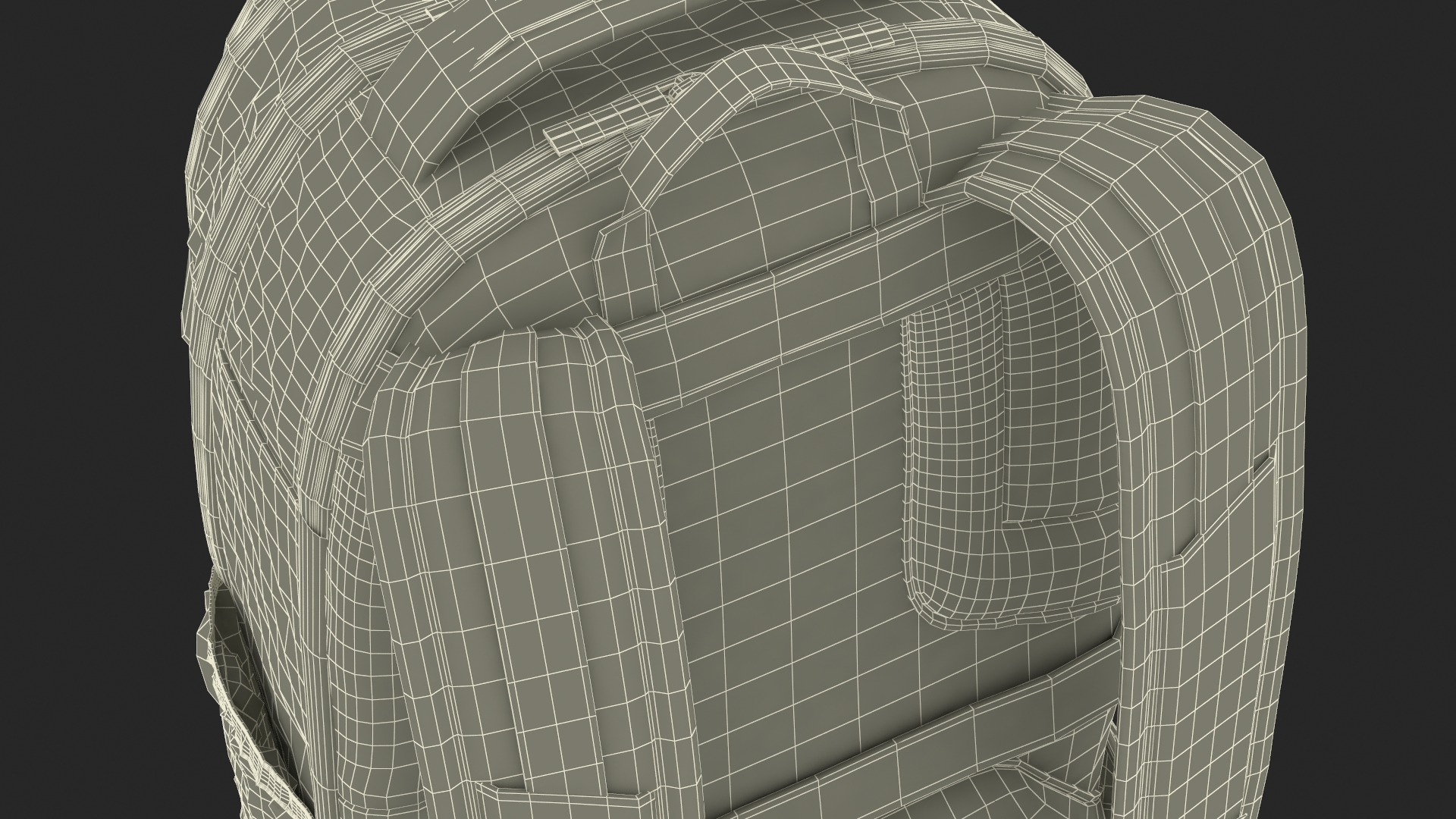 3D Travel Laptop Backpack Bag with USB Charger Port model