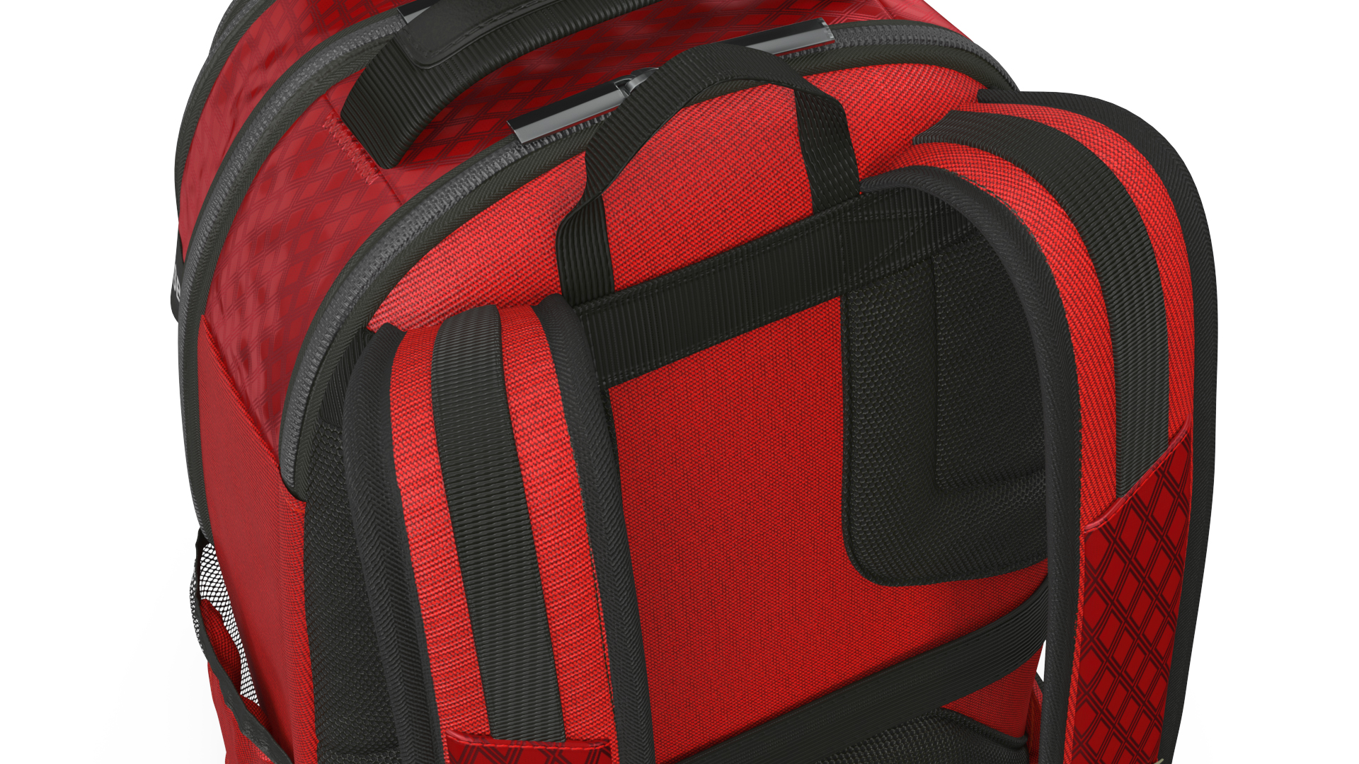 3D Travel Laptop Backpack Bag with USB Charger Port model