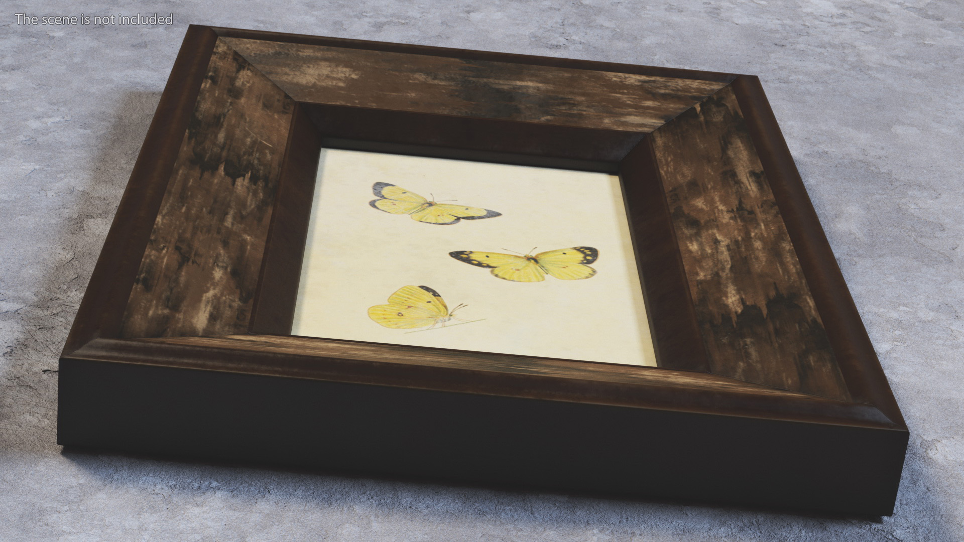 3D model Vintage Ornate Frames Set