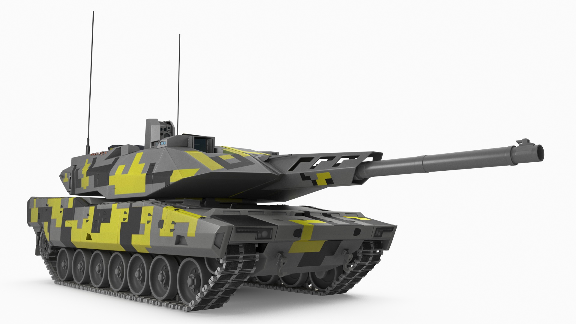 Next Gen German Main Battle Tank 3D