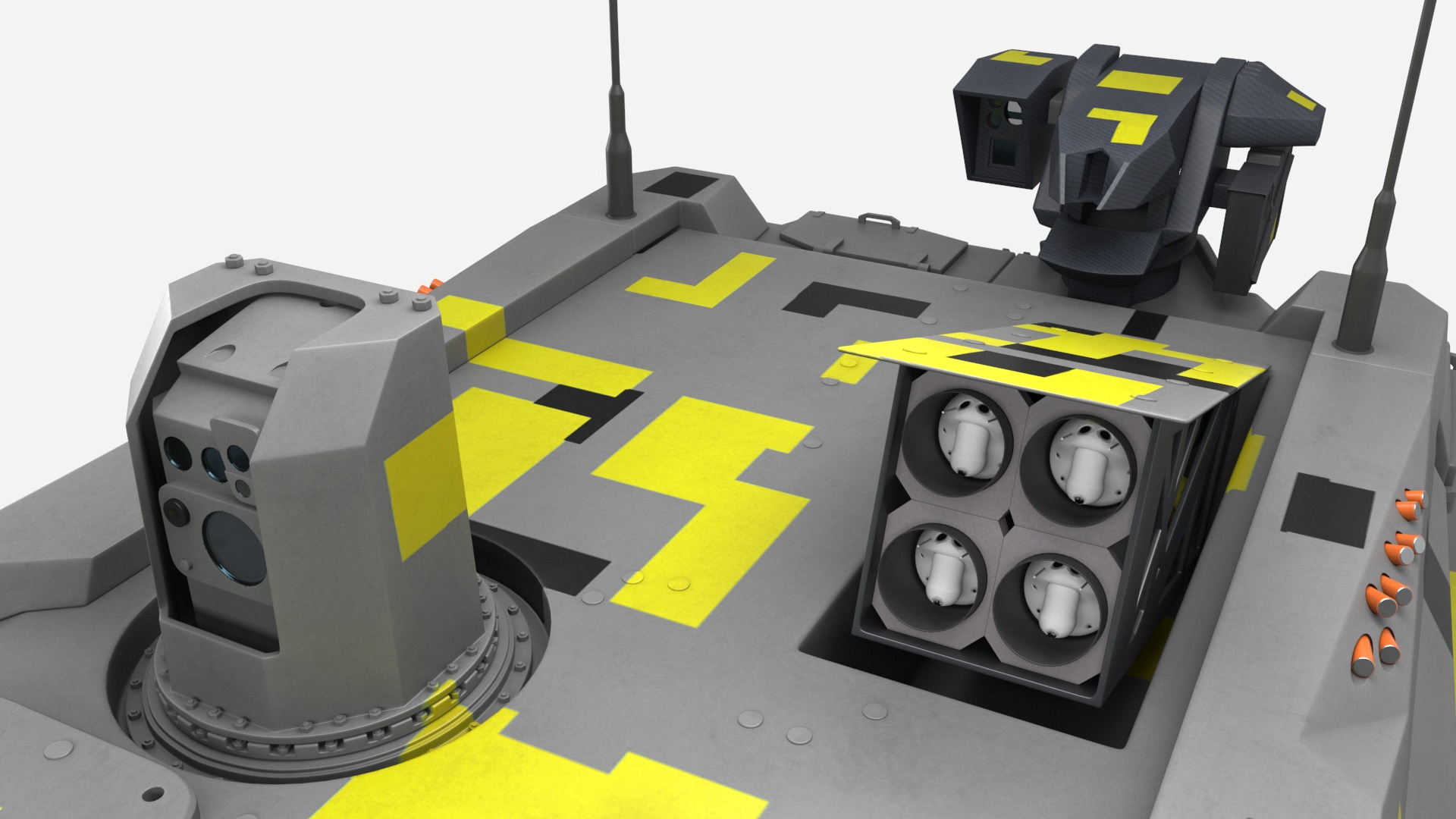 Next Gen German Main Battle Tank 3D