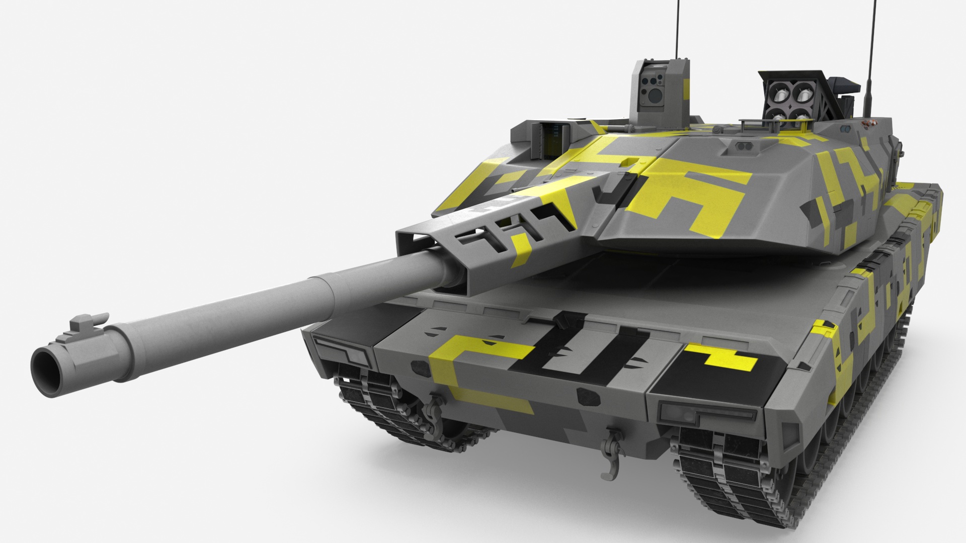 Next Gen German Main Battle Tank 3D