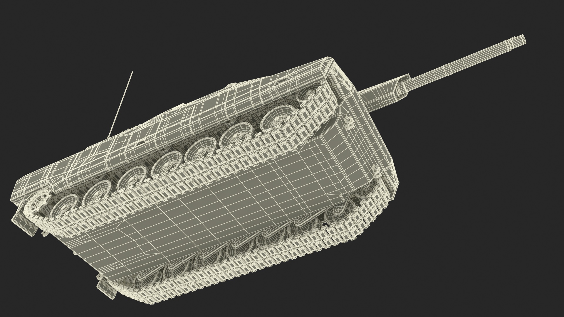 Next Gen German Main Battle Tank 3D