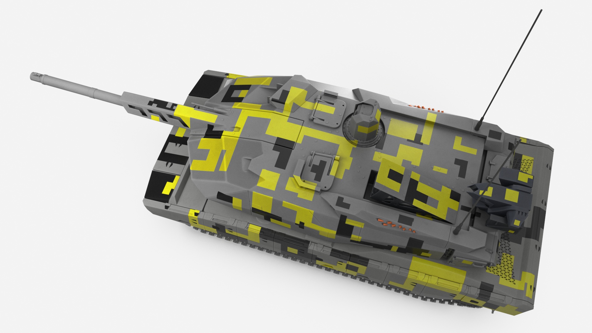 Next Gen German Main Battle Tank 3D