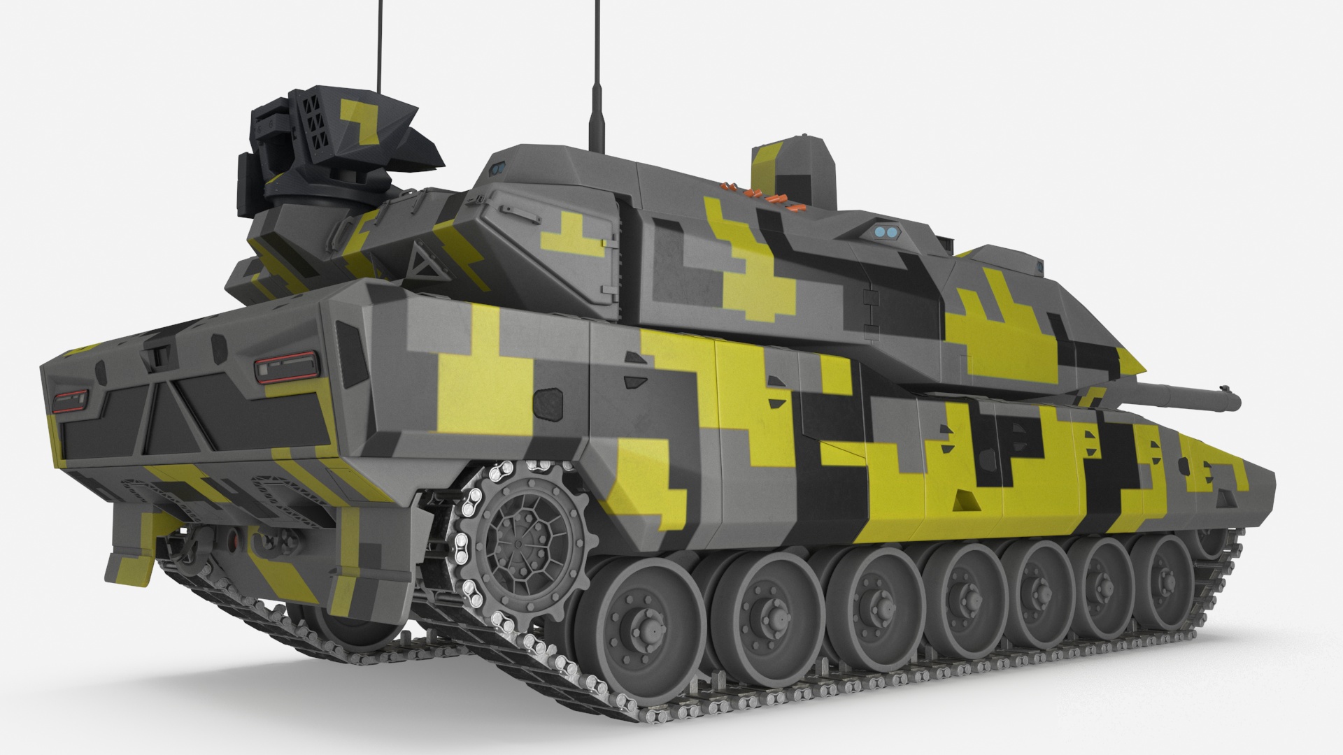 Next Gen German Main Battle Tank 3D