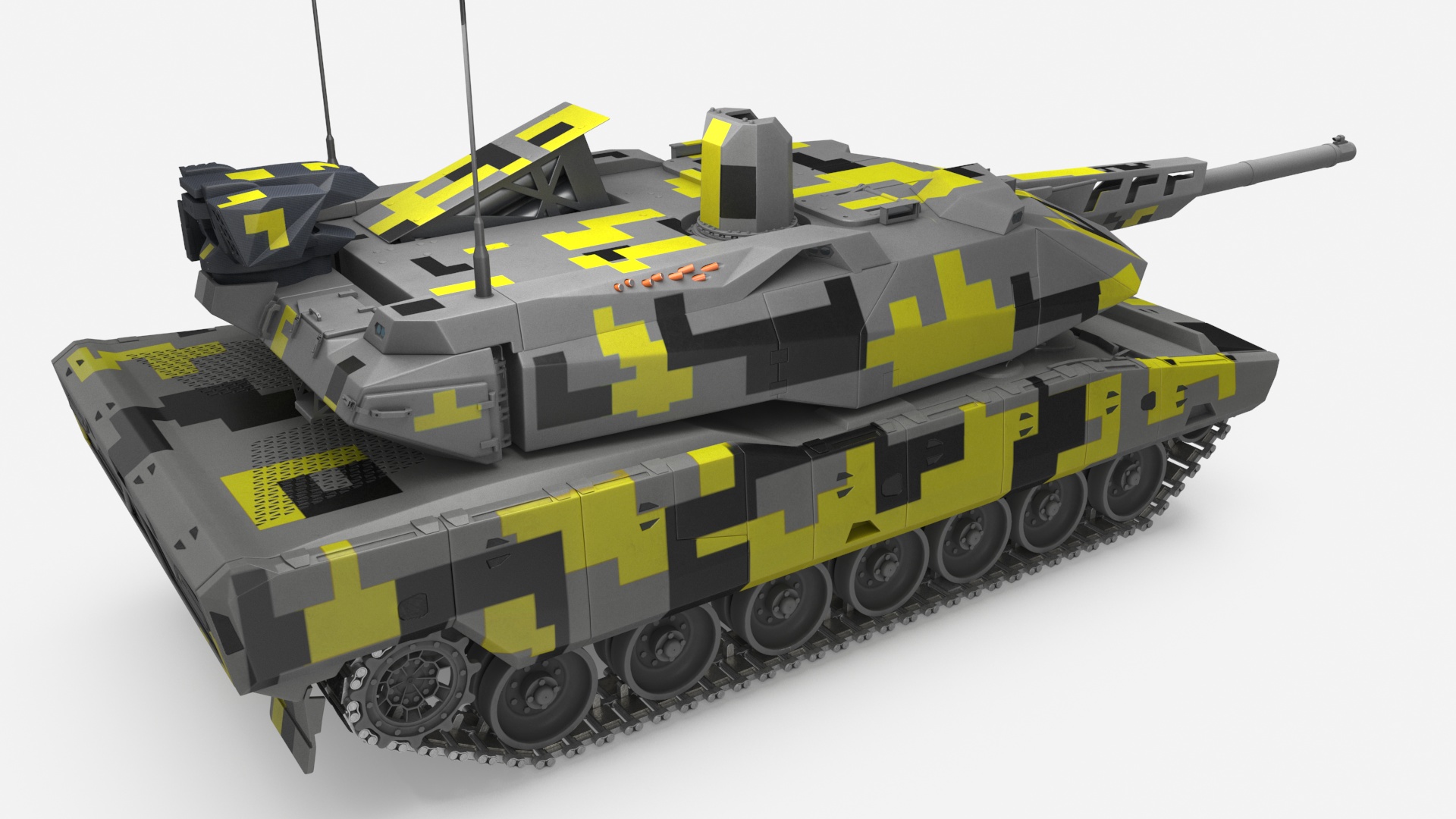 Next Gen German Main Battle Tank 3D