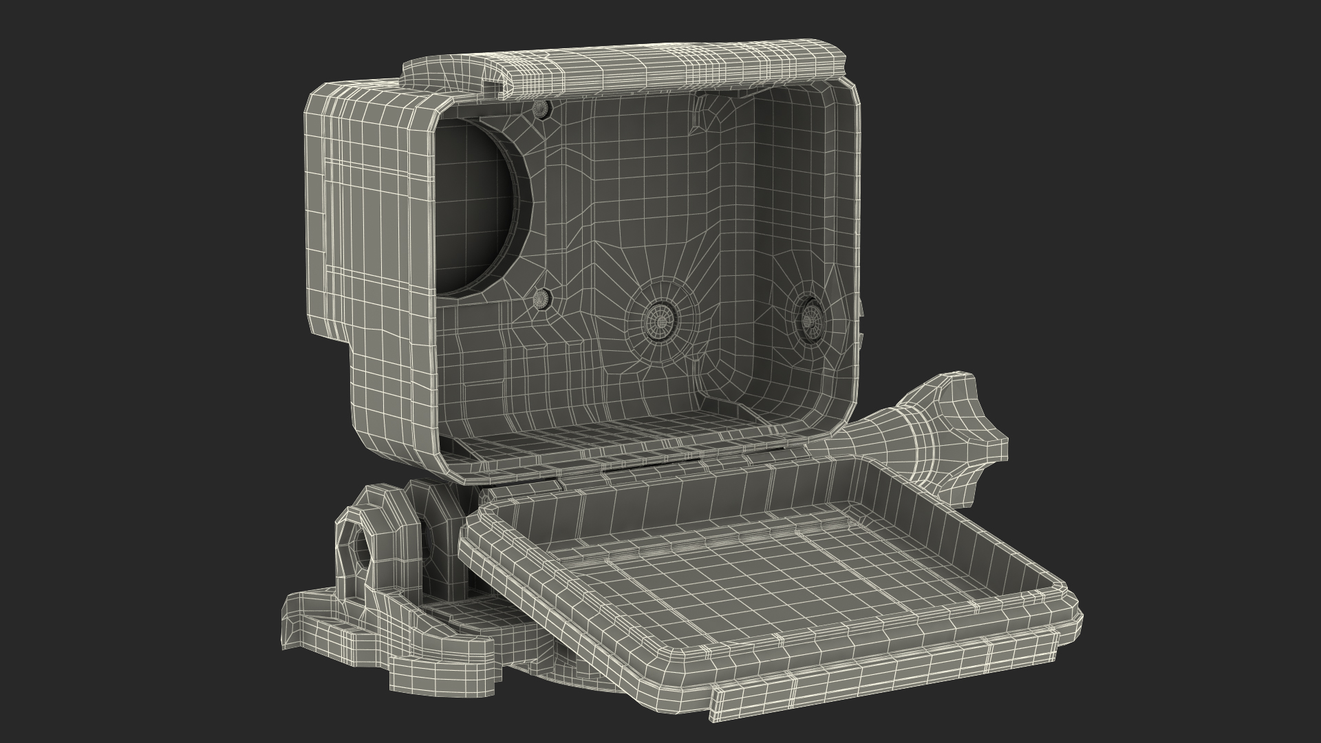 Waterproof Aqua-Box 3D model