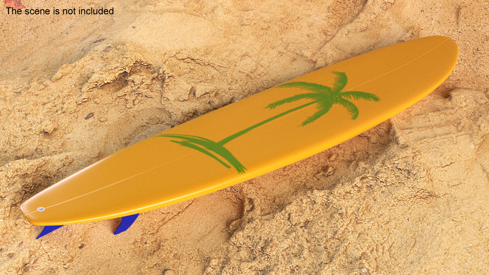 3D Hybrid Longboard Surfboard