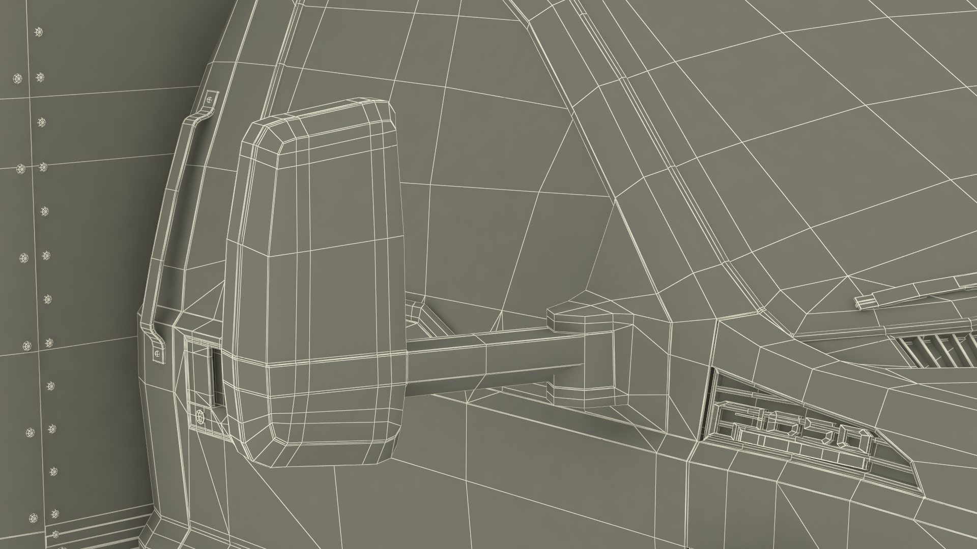 Ford F-650 Supertrack Cargo Rigged 3D model