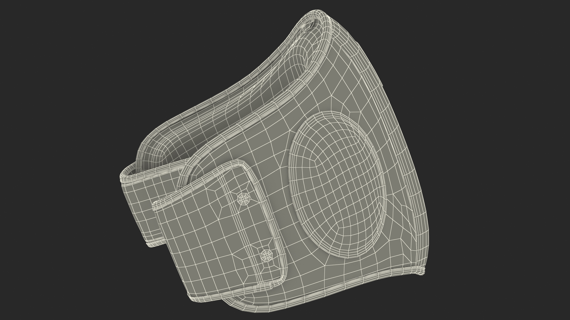 3D model Sandee Velcro Belly Pad Black White