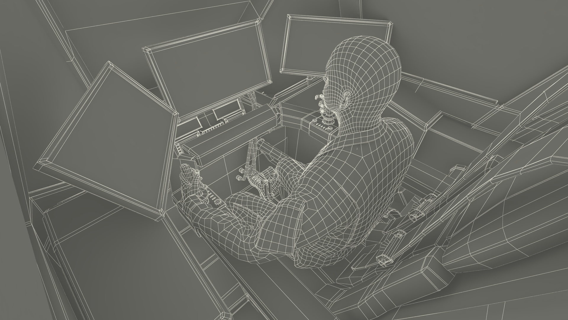 Giant Walking War Machine Rigged 3D