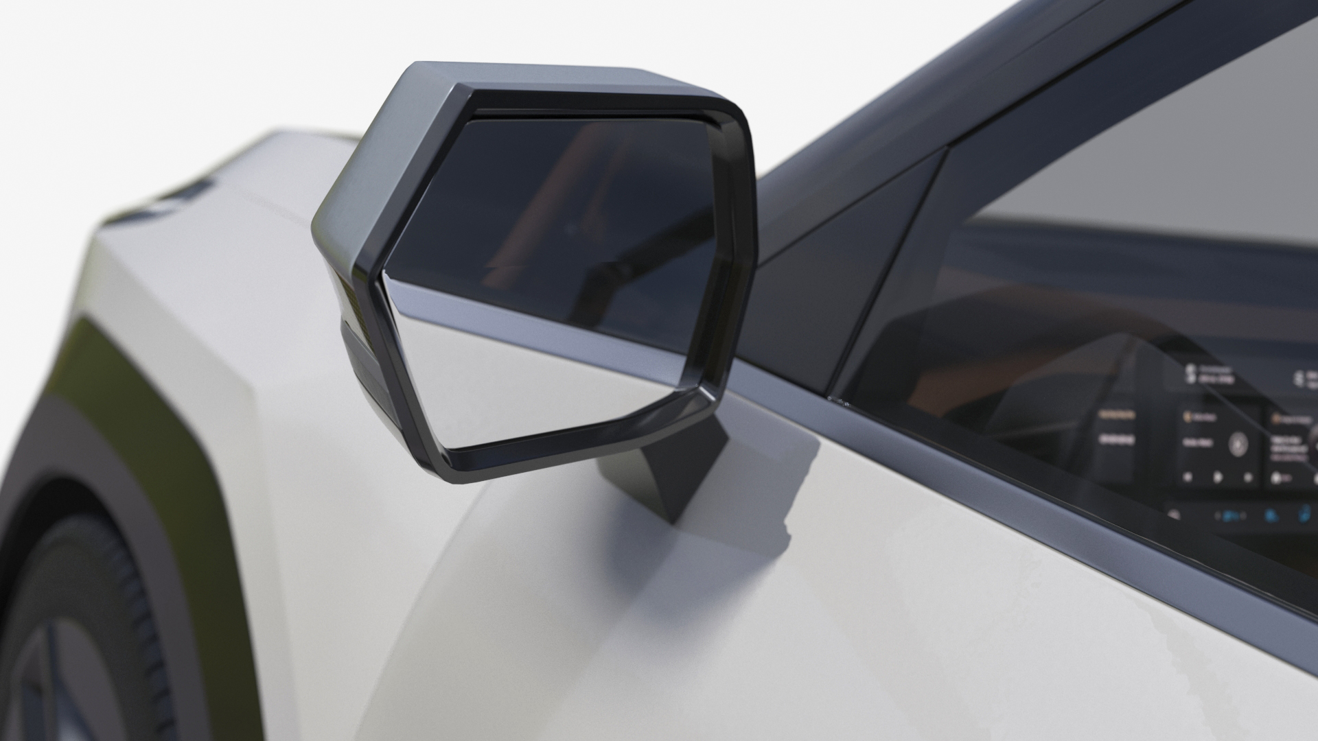 3D KIA EV9 Luxury Electric SUV Black and White model