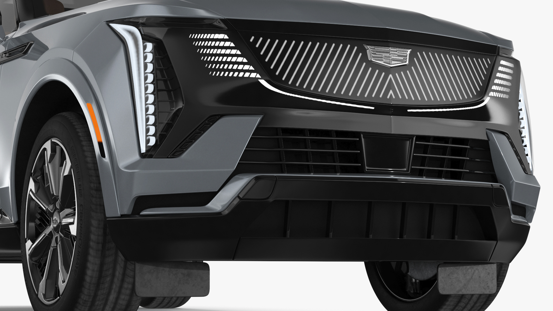 3D All Electric Cadillac Escalade 2025 IQ Flare Metallic model