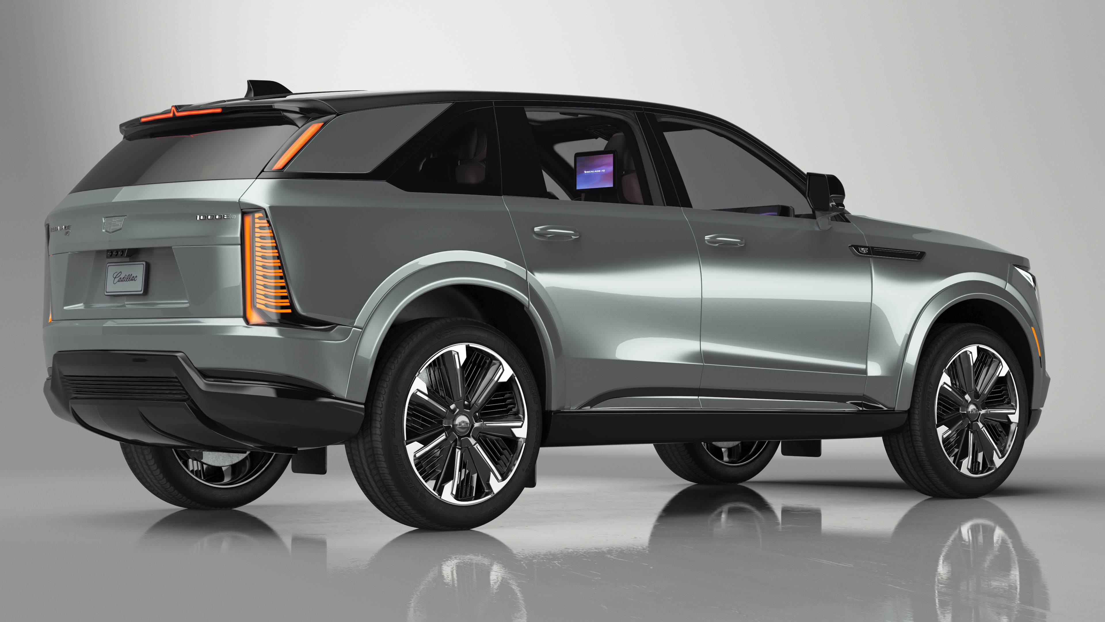 3D All Electric Cadillac Escalade 2025 IQ Flare Metallic model