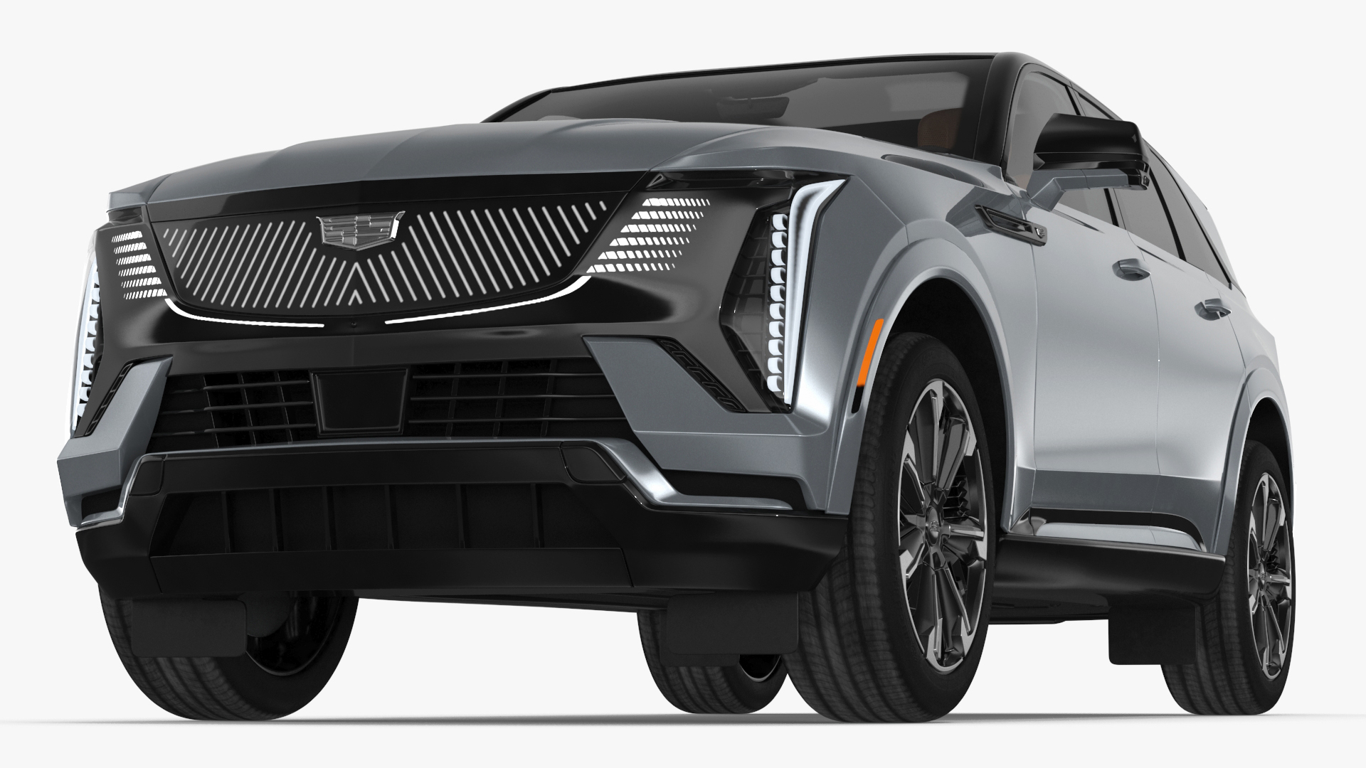3D All Electric Cadillac Escalade 2025 IQ Flare Metallic model