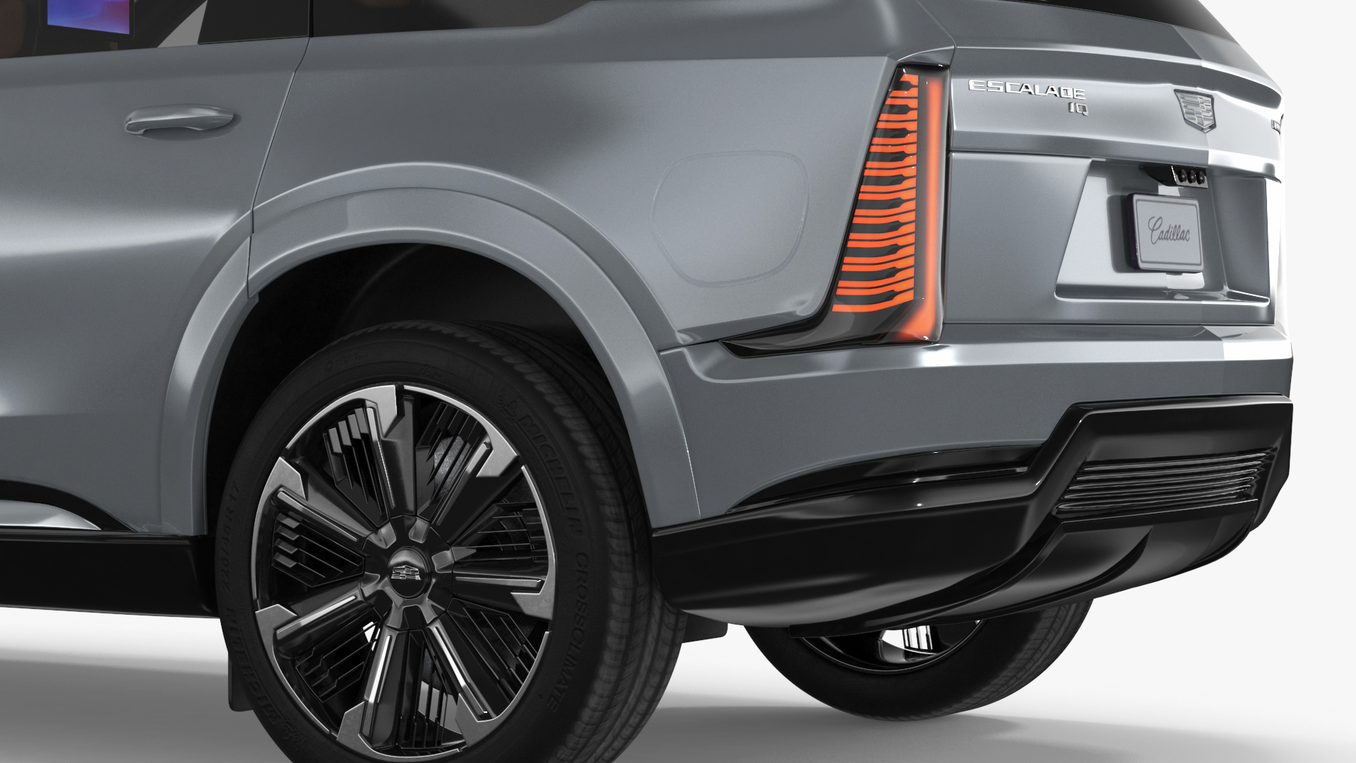3D All Electric Cadillac Escalade 2025 IQ Flare Metallic model