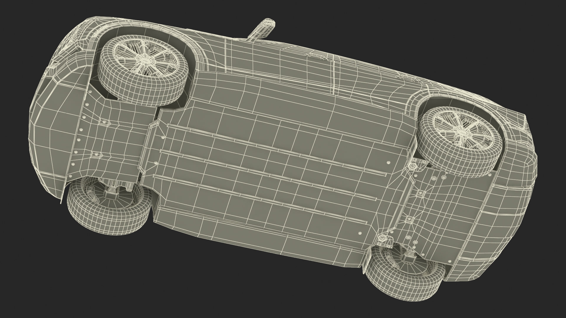 3D All Electric Cadillac Escalade 2025 IQ Flare Metallic model