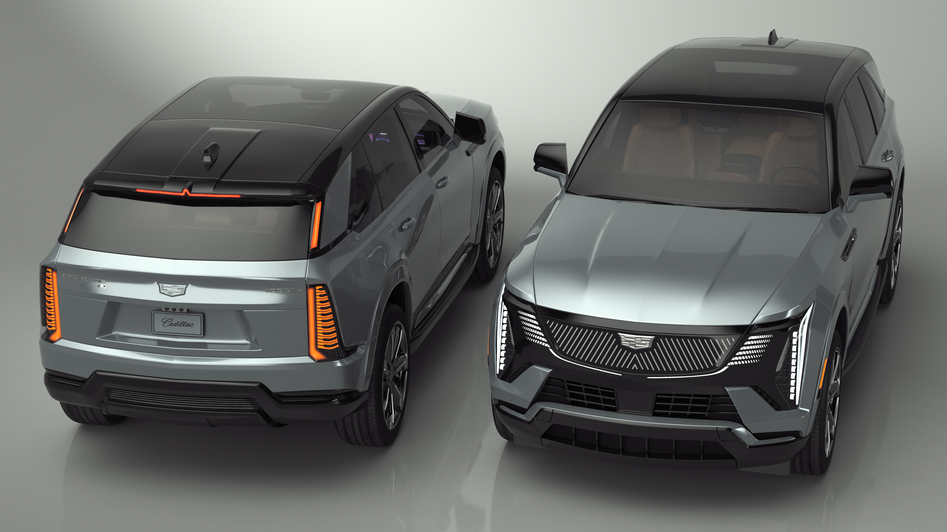 3D All Electric Cadillac Escalade 2025 IQ Flare Metallic model