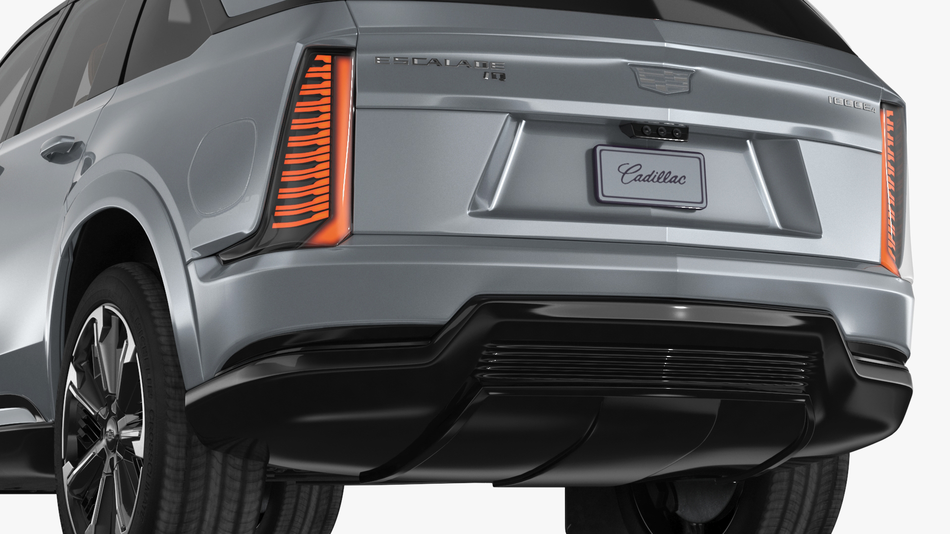 3D All Electric Cadillac Escalade 2025 IQ Flare Metallic model