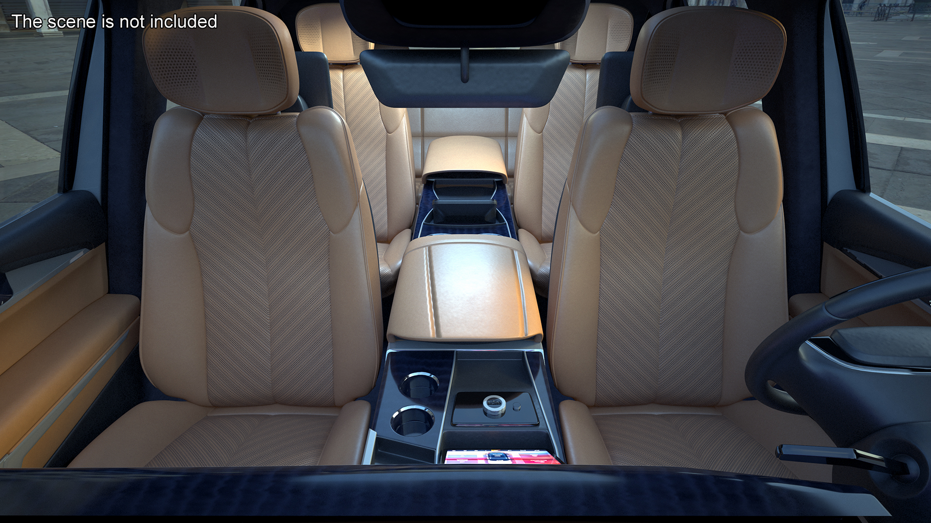 3D All Electric Cadillac Escalade 2025 IQ Flare Metallic model
