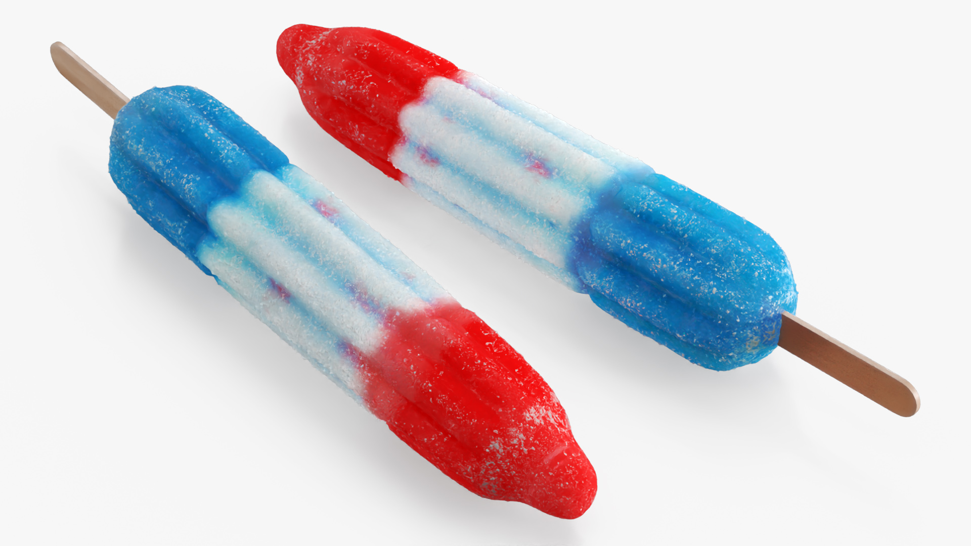 Bomb Pop Patriotic Frozen Fruit Ice Multicolor - view 2